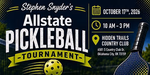 Stephen Snyder\u2019s Allstate Pickleball Tournament 