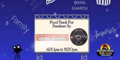 Golf Cart Drive In Movie Night at the GHNP sponsored by Hidden Creek Golf Carts