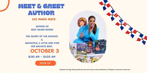Author Meet & Greet with Luz Mack & Jenn Cruzado