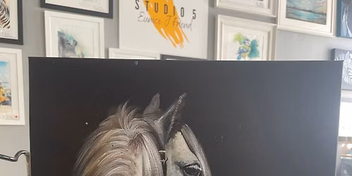 Shy Boy - Horse Acrylic Workshop