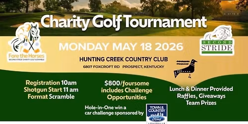 GOLF SCRAMBLE Fore The Horses