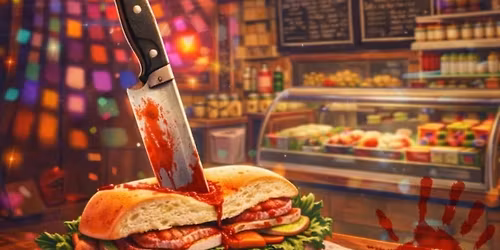 Disco, Dinner, and Death at The Deli hosted by King Bradley 