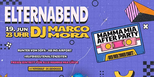 Elternabend "Mamma Mia After Party"