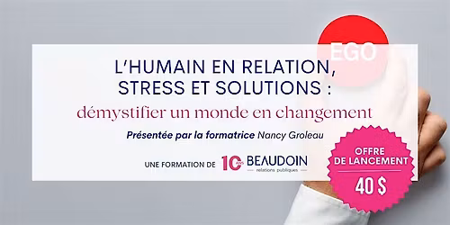 L'humain en relation, stress et solutions