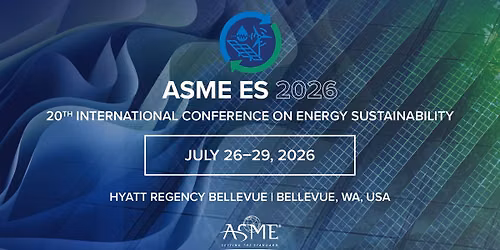ES 2026: 20th International Conference on Energy Sustainability