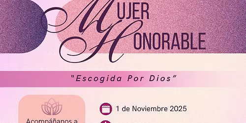 Banquete Femenil Mujer Honorable 2025