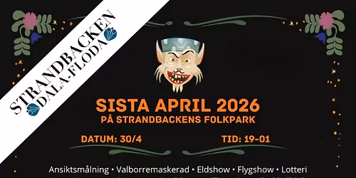 SISTA APRIL p\u00e5 Strandbackens Folkpark