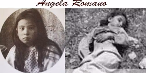 Angelina Romano di anni 9 : Fucilata con accusa di brigantaggio