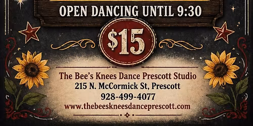 Open Social Dance with Night Club Two Step Lesson