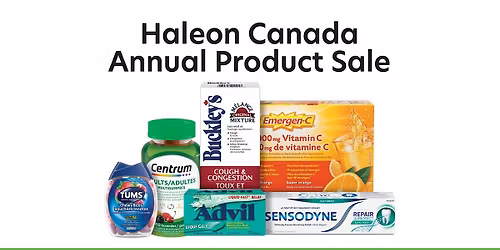 Haleon Canada Annual Product Sale: Shop. Save. Support.
