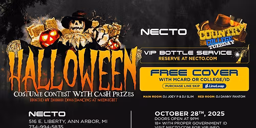 Country College Tuesday Halloween