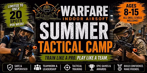 Warfare Airsoft Kids Summer Camp