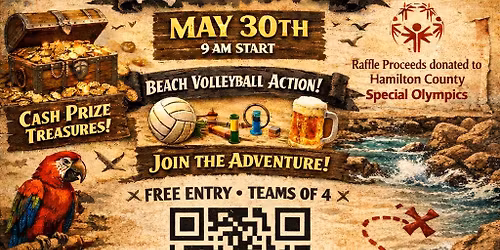 3rd Annual Summer Sunrise Beach Volleyball Tournament! (Pirate Cove Edition!)