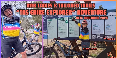 MTB Ladies X Tailored Trails | "EBIKE Explorer" Adventure