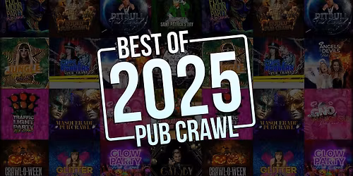 Big Night Out Pub Crawl | BEST OF 2025 | Saturday 20 December | Sydney