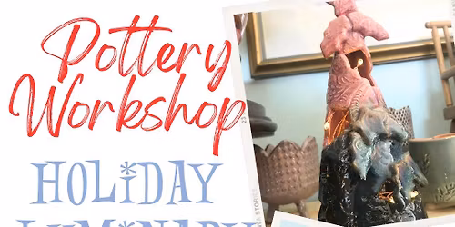 Make your own Stoneware Tree Luminary!