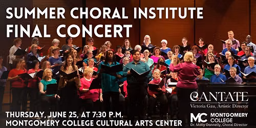 Summer Choral Institute Final Concert