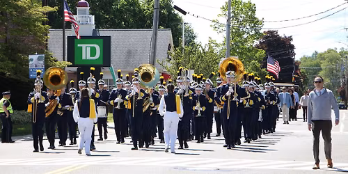 FHS Marching Band in Foxboro Memorial Day Parade