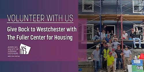 Westchester Volunteer Event: Give Back with The Fuller Center for Housing