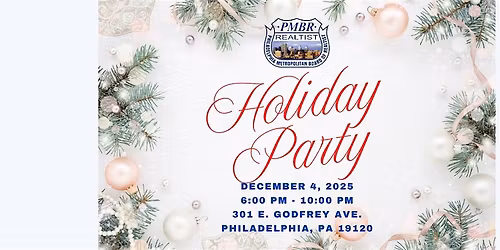 PMBR's Annual Holiday Party!