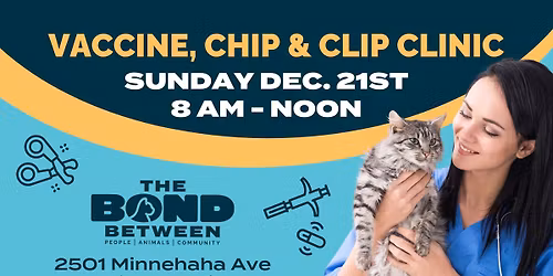 Vaccine, Microchip, and Nail Trim clinic