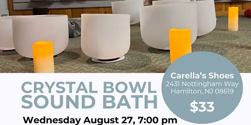 Wednesday Night Crystal Bowl Sound Bath