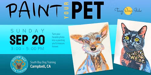 Paint Your Pet - from your favorite photo!