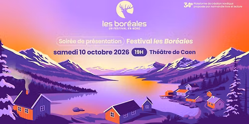 Soir\u00e9e de pr\u00e9sentation du 34e festival Les Bor\u00e9ales