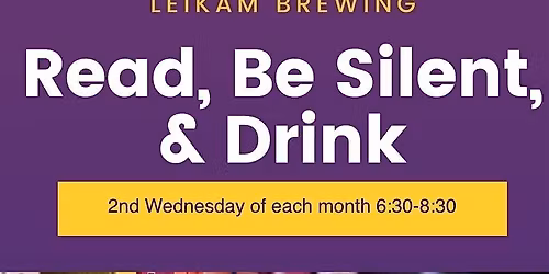 Silent Book Club @Leikam Brewing