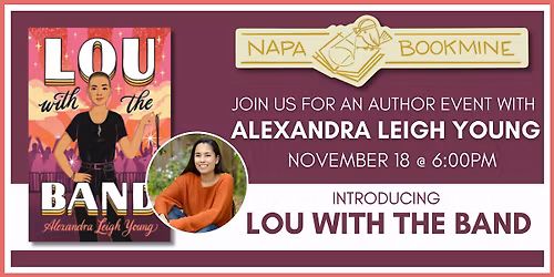 Author Event: Lou with the Band by Alexandra Leigh Young