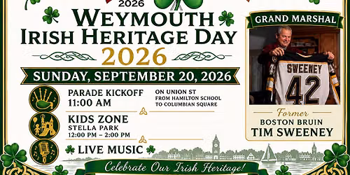 Weymouth Irish Heritage Day