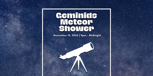 Geminids Meteor Shower