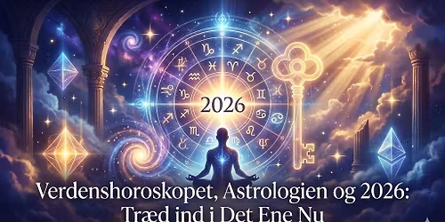 Verdenshoroskopet, Astrologien og 2026: Tr\u00e6d ind i Det Ene Nu