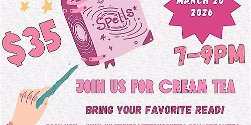 Silent Book Club with Cream Tea at Julienne's Afternoon Tea Experience