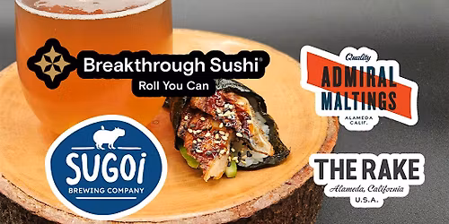 Beer and Sushi Pairing, The Rake at Admiral Maltings