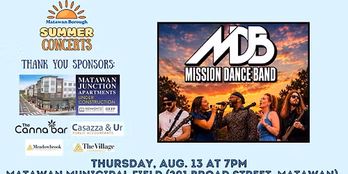 Matawan Summer Concert Series: Mission Dance