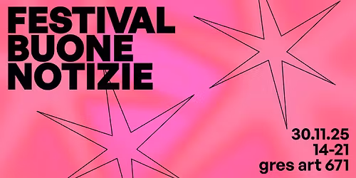 FESTIVAL BUONE NOTIZIE 2025