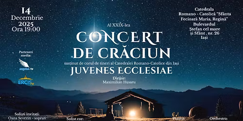 Concert de Cr\u0103ciun - corul Juvenes Ecclesiae - edi\u021bia a XXIX-a