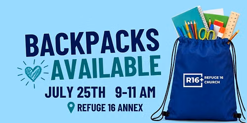 Backpacks and Blessings