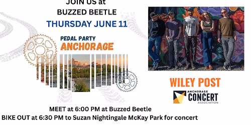 Week 3: Buzzed Beetle to Suzan Nightingale McKay Park (Wiley Post concert))