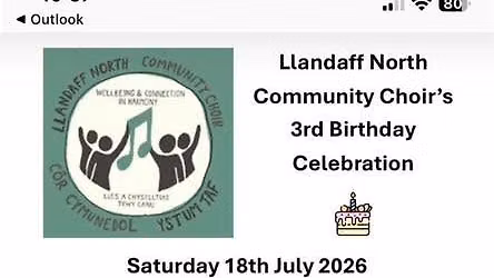 Celebration event with Retro band