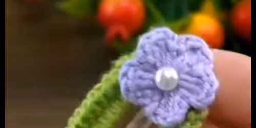 Crochet Hair Barrette Sets