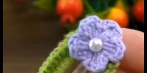 Crochet Hair Barrette Sets