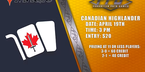 MTG Canadian Highlander 