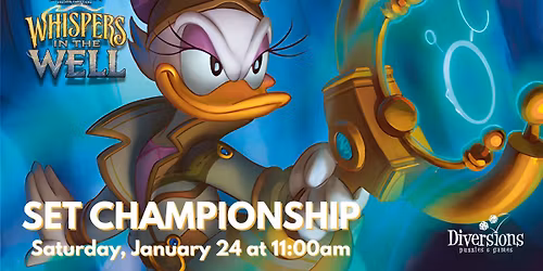 Disney Lorcana: Whispers in the Well Set Championship