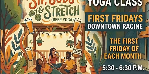 Sip, Suds, & Stretch Yoga