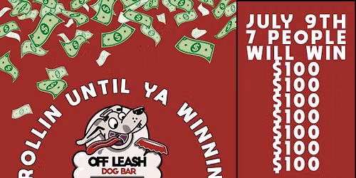 SEASONS WINNINGS ROLL OVER THURSDAY!