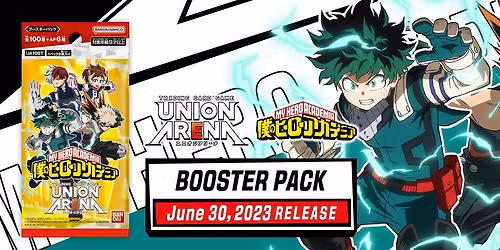 Union Arena My Hero Academia Release Event 