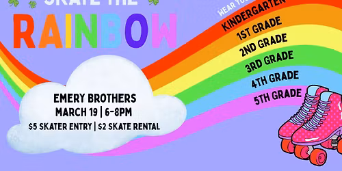 Skate the Rainbow Skate Night