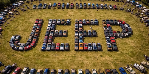 MJC Go Topless Day w\/ Show & Shine & Aerial JEEP Photo